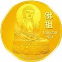 100,000 Kip (Buddha in meditation)
