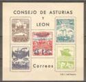 Consejo de Asturias y León overprint