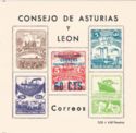 Consejo de Asturias y León overprint