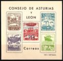 Consejo de Asturias y León overprint