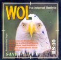 Rs. 10 WOL American Bald Eagle (SAFE WILDLIFE)
