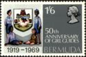 Bermuda Girl Guides, 50th anniv.