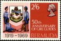 Bermuda Girl Guides, 50th anniv.