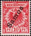 overprint on Reichpost