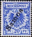 overprint on Reichpost
