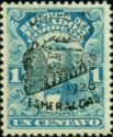 Overprint Quito-Esmeralda 1926 and Locomotive