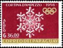 Cortina D'Ampezzo Winter Olympics - 1956 Snow Crystals Emble