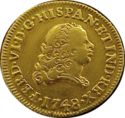1 Escudo (FERDINAND VI)