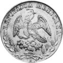 8 Escudos (FIRST REPUBLIC. Alamos)