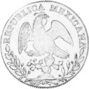 8 Escudos (FIRST REPUBLIC. Guadalajara)