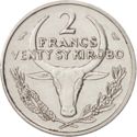 2 Francs (2/5 Ariary)