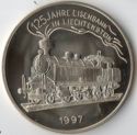 5 Euro (125 Years of Liechtenstein Railroads)