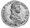 ½ Real (Durango - Royalist Coinage)