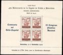 Centenary of Spanish Stamps and II Naci Philatelic Congress