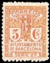 Coat of Arms of Barcelona - Serie 2a.