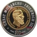 10 Dollars (Great monarchs - Friedrich III)