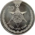 20 Cents (Legends of the Anzacs, 1939-45 - Star)