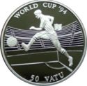 50 Vatu (15th Football World Championship 1994 United States)