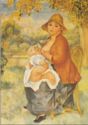 "Maternite (femme allaitant son enfant)", 1886