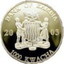 1,000 Kwacha (Pope John Paul II)