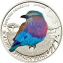 500 CFA Francs (Lilac Breasted Roller - Silver)