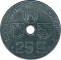 25 Centimes (België - Belgique)