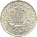10 Pesos (Sesquicentennial of Revolution Against Spain)