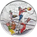 1 Dollar (Czech Comic Čtyřlístek - Ctyrlistek Friends - Silver Plated)
