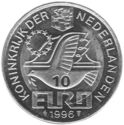 10 Euro (400th Birthday of poet Constantijn Huygens)