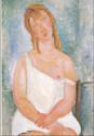 "Jeune femme rousse en chemise", 1918