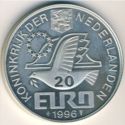 20 Euro (400th Birthday of poet Constantijn Huygens)