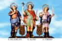 "Alphius, Philadelphus and Cyrinus Martyrs", Sant'Alfio, Graficaunita - Santa Venerina (IT), Sicily - Saints (M)
