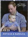 Prince William Holding Prince George of Cambridge