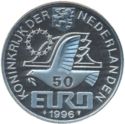 50 Euro (400th Birthday of poet Constantijn Huygens)