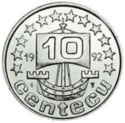 10 Ecu Cent (Land of flowers)
