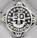 50 Ecu Cent (Land of flowers)
