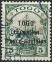 overprint on Imperial yacht "Hohenzollern"