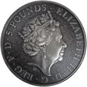 5 Pounds (The Queen's Beasts, Griffin of Edward III - Silver)