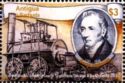 George Stephenson with Locomotion No.1, 1875