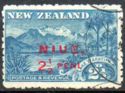 Overprint on Lake Wakatipu
