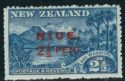 Overprint on Lake Wakatipu
