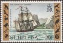 H.M.S. "Beagle" off St. Helena