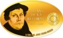 100 CFA Francs (500 years of the reforms of Martin Luther)