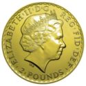 2 Pounds (Britannia - Silver with Gold Plating)