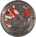 2 Pounds (Britannia, Coloured)