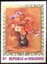 "Flowers in Jug" (Pierre Auguste Renoir)