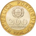 200 Escudos (Lisbon-European Cultural Capital)
