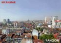 Yangon. Partial view