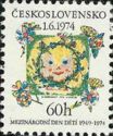 Známka:-25th-International-Children--s-Day-(Československo)