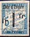 Type Duval overprint and surcharge